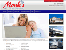 Tablet Screenshot of monksac.com